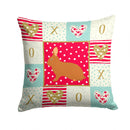 Rex Rabbit Love Throw Pillow - 14x14 Decorative Pillow β Art for Your Home & Patio CK5396PW1414 Rex Rabbit Love Throw Pillow - 14x14 Decorative Pillow β Art for Your Home & Patio CK5396PW1414