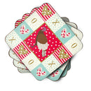 Bourbon Red Turkey Hen Love Coasters - Set of 4 Lightweight Foam, Absorbent Drink Coasters  CK5409FC Bourbon Red Turkey Hen Love Coasters - Set of 4 Lightweight Foam, Absorbent Drink Coasters  CK5409FC