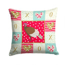 Bourbon Red Turkey Hen Love Throw Pillow - 14x14 Decorative Pillow β Art for Your Home & Patio CK5409PW1414 Bourbon Red Turkey Hen Love Throw Pillow - 14x14 Decorative Pillow β Art for Your Home & Patio CK5409PW1414