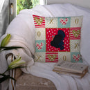 Norfolk Black Turkey Love Throw Pillow - 14x14 Decorative Pillow β Art for Your Home & Patio CK5412PW1414 Norfolk Black Turkey Love Throw Pillow - 14x14 Decorative Pillow β Art for Your Home & Patio CK5412PW1414