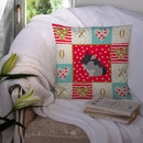 Black Velvet Chinchilla Love Throw Pillow - 14x14 Decorative Pillow β Art for Your Home & Patio CK5420PW1414 Black Velvet Chinchilla Love Throw Pillow - 14x14 Decorative Pillow β Art for Your Home & Patio CK5420PW1414