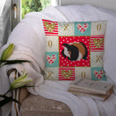 Sheba Guinea Pig Love Throw Pillow - 14x14 Decorative Pillow β Art for Your Home & Patio CK5433PW1414 Sheba Guinea Pig Love Throw Pillow - 14x14 Decorative Pillow β Art for Your Home & Patio CK5433PW1414