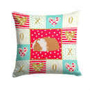 Texel Guinea Pig Love Throw Pillow - 14x14 Decorative Pillow β Art for Your Home & Patio CK5437PW1414 Texel Guinea Pig Love Throw Pillow - 14x14 Decorative Pillow β Art for Your Home & Patio CK5437PW1414