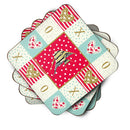 Angelfish Love Coasters - Set of 4 Lightweight Foam, Absorbent Drink Coasters  CK5465FC Angelfish Love Coasters - Set of 4 Lightweight Foam, Absorbent Drink Coasters  CK5465FC