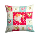 Lionhead Goldfish Love Throw Pillow - 14x14 Decorative Pillow β Art for Your Home & Patio CK5474PW1414 Lionhead Goldfish Love Throw Pillow - 14x14 Decorative Pillow β Art for Your Home & Patio CK5474PW1414