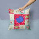 Super Delta Tail Betta Love Throw Pillow - 14x14 Decorative Pillow β Art for Your Home & Patio CK5493PW1414 Super Delta Tail Betta Love Throw Pillow - 14x14 Decorative Pillow β Art for Your Home & Patio CK5493PW1414