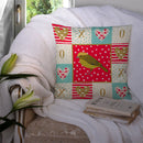 Lizard Canary Love Throw Pillow - 14x14 Decorative Pillow β Art for Your Home & Patio CK5504PW1414 Lizard Canary Love Throw Pillow - 14x14 Decorative Pillow β Art for Your Home & Patio CK5504PW1414
