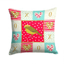 Lizard Canary Love Throw Pillow - 14x14 Decorative Pillow β Art for Your Home & Patio CK5504PW1414 Lizard Canary Love Throw Pillow - 14x14 Decorative Pillow β Art for Your Home & Patio CK5504PW1414