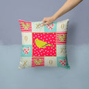 London Canary Love Throw Pillow - 14x14 Decorative Pillow β Art for Your Home & Patio CK5505PW1414 London Canary Love Throw Pillow - 14x14 Decorative Pillow β Art for Your Home & Patio CK5505PW1414
