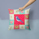 Jay Bird Love Throw Pillow - 14x14 Decorative Pillow β Art for Your Home & Patio CK5513PW1414 Jay Bird Love Throw Pillow - 14x14 Decorative Pillow β Art for Your Home & Patio CK5513PW1414