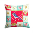 Jay Bird Love Throw Pillow - 14x14 Decorative Pillow β Art for Your Home & Patio CK5513PW1414 Jay Bird Love Throw Pillow - 14x14 Decorative Pillow β Art for Your Home & Patio CK5513PW1414