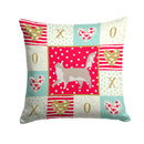 Chantilly Tiffany Cat Love Throw Pillow - 14x14 Decorative Pillow β Art for Your Home & Patio CK5574PW1414 Chantilly Tiffany Cat Love Throw Pillow - 14x14 Decorative Pillow β Art for Your Home & Patio CK5574PW1414