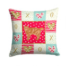 Kurilian Bobtail Cat Love Throw Pillow - 14x14 Decorative Pillow β Art for Your Home & Patio CK5634PW1414 Kurilian Bobtail Cat Love Throw Pillow - 14x14 Decorative Pillow β Art for Your Home & Patio CK5634PW1414