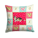 Munchkin Cat Love Throw Pillow - 14x14 Decorative Pillow β Art for Your Home & Patio CK5650PW1414 Munchkin Cat Love Throw Pillow - 14x14 Decorative Pillow β Art for Your Home & Patio CK5650PW1414