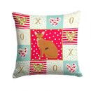 Abyssinian Cat Love Throw Pillow - 14x14 Decorative Pillow β Art for Your Home & Patio CK5733PW1414 Abyssinian Cat Love Throw Pillow - 14x14 Decorative Pillow β Art for Your Home & Patio CK5733PW1414