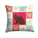 Burmese Cat Love Throw Pillow - 14x14 Decorative Pillow β Art for Your Home & Patio CK5747PW1414 Burmese Cat Love Throw Pillow - 14x14 Decorative Pillow β Art for Your Home & Patio CK5747PW1414