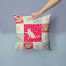 Khao Manee Cat Love Throw Pillow - 14x14 Decorative Pillow β Art for Your Home & Patio CK5766PW1414 Khao Manee Cat Love Throw Pillow - 14x14 Decorative Pillow β Art for Your Home & Patio CK5766PW1414