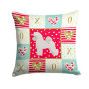 Bichon Fris? Love Throw Pillow - 14x14 Decorative Pillow β Art for Your Home & Patio CK5813PW1414 Bichon Fris? Love Throw Pillow - 14x14 Decorative Pillow β Art for Your Home & Patio CK5813PW1414