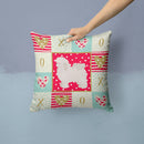 Bolognese Love Throw Pillow - 14x14 Decorative Pillow β Art for Your Home & Patio CK5815PW1414 Bolognese Love Throw Pillow - 14x14 Decorative Pillow β Art for Your Home & Patio CK5815PW1414