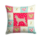 Chihuahua Love Throw Pillow - 14x14 Decorative Pillow β Art for Your Home & Patio CK5820PW1414 Chihuahua Love Throw Pillow - 14x14 Decorative Pillow β Art for Your Home & Patio CK5820PW1414