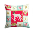 Japanese Terrier Love Throw Pillow - 14x14 Decorative Pillow β Art for Your Home & Patio CK5851PW1414 Japanese Terrier Love Throw Pillow - 14x14 Decorative Pillow β Art for Your Home & Patio CK5851PW1414