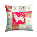 Maltese Puppy Cut Love Throw Pillow - 14x14 Decorative Pillow β Art for Your Home & Patio CK5860PW1414 Maltese Puppy Cut Love Throw Pillow - 14x14 Decorative Pillow β Art for Your Home & Patio CK5860PW1414