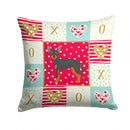 Prague Ratter Love Throw Pillow - 14x14 Decorative Pillow β Art for Your Home & Patio CK5884PW1414 Prague Ratter Love Throw Pillow - 14x14 Decorative Pillow β Art for Your Home & Patio CK5884PW1414