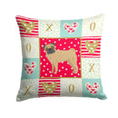 Pug Love Throw Pillow - 14x14 Decorative Pillow β Art for Your Home & Patio CK5886PW1414 Pug Love Throw Pillow - 14x14 Decorative Pillow β Art for Your Home & Patio CK5886PW1414