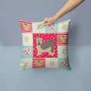 Russian Lapdog Love Throw Pillow - 14x14 Decorative Pillow β Art for Your Home & Patio CK5888PW1414 Russian Lapdog Love Throw Pillow - 14x14 Decorative Pillow β Art for Your Home & Patio CK5888PW1414