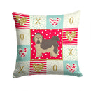 Russian Lapdog Love Throw Pillow - 14x14 Decorative Pillow β Art for Your Home & Patio CK5888PW1414 Russian Lapdog Love Throw Pillow - 14x14 Decorative Pillow β Art for Your Home & Patio CK5888PW1414