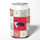 Border Collie Love Can or Bottle Hugger CK5912CC Border Collie Love Can or Bottle Hugger CK5912CC