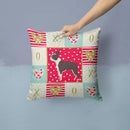 Boston Terrier Love Throw Pillow - 14x14 Decorative Pillow β Art for Your Home & Patio CK5915PW1414 Boston Terrier Love Throw Pillow - 14x14 Decorative Pillow β Art for Your Home & Patio CK5915PW1414