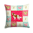 Cavalier Spaniel Love Throw Pillow - 14x14 Decorative Pillow β Art for Your Home & Patio CK5919PW1414 Cavalier Spaniel Love Throw Pillow - 14x14 Decorative Pillow β Art for Your Home & Patio CK5919PW1414