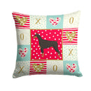 Doberman Pinscher Love Throw Pillow - 14x14 Decorative Pillow β Art for Your Home & Patio CK5925PW1414 Doberman Pinscher Love Throw Pillow - 14x14 Decorative Pillow β Art for Your Home & Patio CK5925PW1414