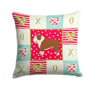 English Bulldog Love Throw Pillow - 14x14 Decorative Pillow β Art for Your Home & Patio CK5926PW1414 English Bulldog Love Throw Pillow - 14x14 Decorative Pillow β Art for Your Home & Patio CK5926PW1414