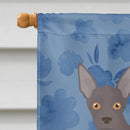 Abyssinian Sand Terrier Welcome Flag Canvas House Size CK5961CHF Abyssinian Sand Terrier Welcome Flag Canvas House Size CK5961CHF