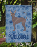 Abyssinian Sand Terrier Welcome Garden Flag - Outdoor Decorative Yard Flag CK5961GF Abyssinian Sand Terrier Welcome Garden Flag - Outdoor Decorative Yard Flag CK5961GF