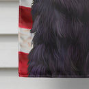 Affenpinscher American Flag Flag Canvas House Size CK6382CHF Affenpinscher American Flag Flag Canvas House Size CK6382CHF