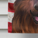 Bohemian Shepherd American Flag Flag Canvas House Size CK6445CHF Bohemian Shepherd American Flag Flag Canvas House Size CK6445CHF