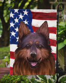 Bohemian Shepherd American Flag Garden Flag - Outdoor Decorative Yard Flag CK6445GF Bohemian Shepherd American Flag Garden Flag - Outdoor Decorative Yard Flag CK6445GF