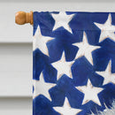 Bolognese Dog American Flag Flag Canvas House Size CK6446CHF Bolognese Dog American Flag Flag Canvas House Size CK6446CHF