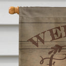 Boer Goat Welcome Flag Canvas House Size CK6830CHF Boer Goat Welcome Flag Canvas House Size CK6830CHF