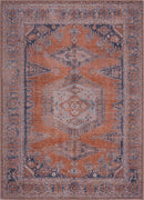 Taber Burnt Orange Persian Style Rug Taber Burnt Orange Persian Style Rug