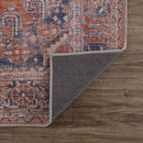 Taber Burnt Orange Persian Style Rug Taber Burnt Orange Persian Style Rug