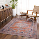 Taber Burnt Orange Persian Style Rug Taber Burnt Orange Persian Style Rug