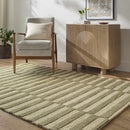 Idaho Broken-Striped Green Area Rug | Our PNW Home X Livabliss Idaho Broken-Striped Green Area Rug | Our PNW Home X Livabliss
