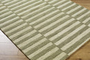 Idaho Broken-Striped Green Area Rug | Our PNW Home X Livabliss Idaho Broken-Striped Green Area Rug | Our PNW Home X Livabliss