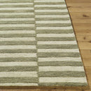 Idaho Broken-Striped Green Area Rug | Our PNW Home X Livabliss Idaho Broken-Striped Green Area Rug | Our PNW Home X Livabliss
