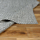 Cream Charcoal Braided Faux Jute Rug Cream Charcoal Braided Faux Jute Rug