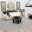 Cream Charcoal Braided Faux Jute Rug Cream Charcoal Braided Faux Jute Rug